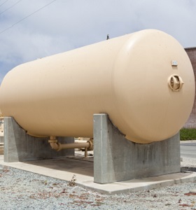 Aboveground Storage Tank at a Wastewater Treatment Plant